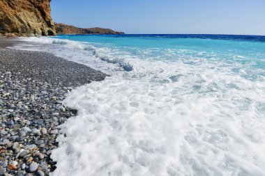 köpük dalgalar sıçrama