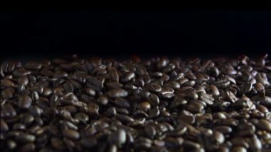 taze kahve çekirdekleri yakın çekim