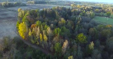 uçan alanlarda güzel akşam yukarıda