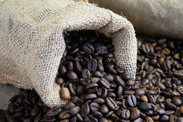 Roasted coffee beans — Stock Photo, Image