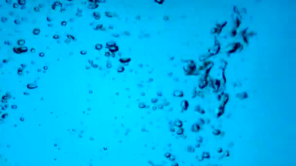 bulles d'eau au ralenti 