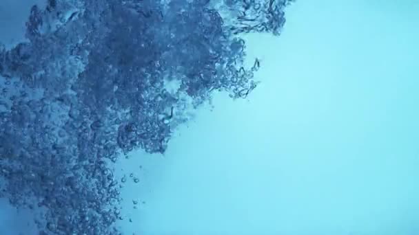 bulles d'eau au ralenti 