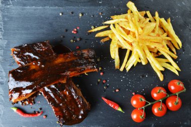 patates ve Domuz kaburga