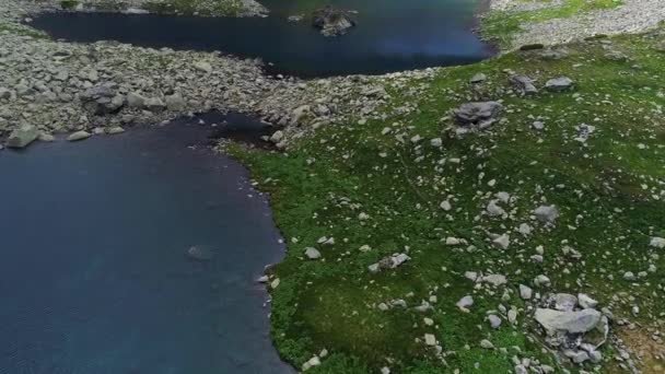 山中湖の空撮 — ストック動画