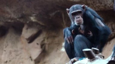 Hayvanat Bahçesi şempanzelerin