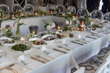 Düğün Resepsiyon Masa