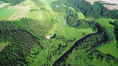 sahada Üstten Görünüm,