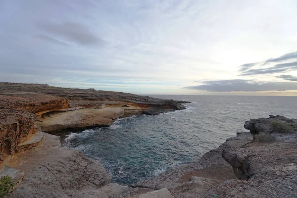 Sky Rocks Stony Coast Sea Landscape — Stock Photo, Image