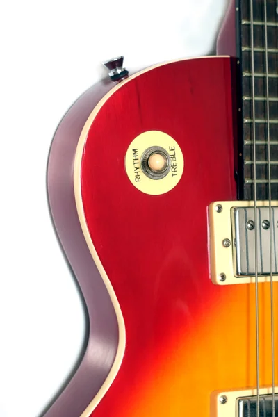 Częścią vintage gitara elektryczna — Zdjęcie stockowe