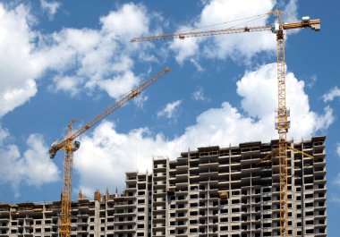 Modern apartman İnşaat