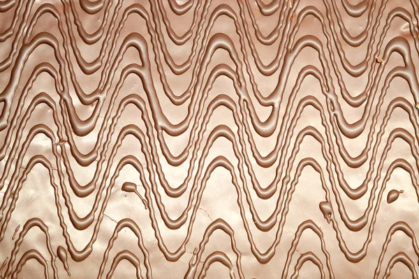 チョコレートの抽象的なパターンの背景として — ストック写真