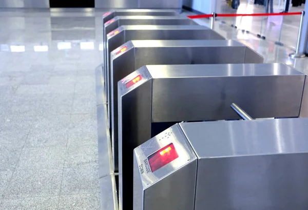 Indoor access control system closeup — Stock Photo, Image