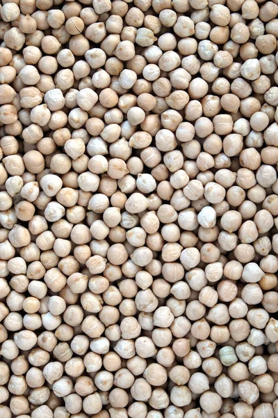 Des Vivres Recadrage Nombreux Grains Secs Lentilles Rondes Beige Sur — Photo