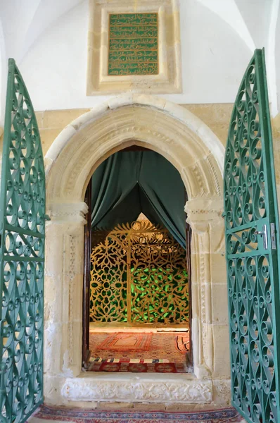Hala Sultan Tekke ou a Mesquita de Umm Haram — Fotografia de Stock