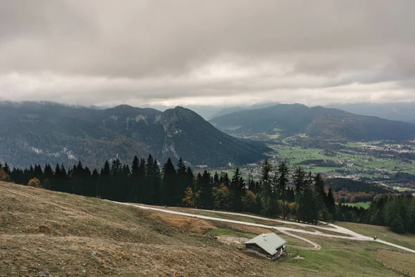 Pequeñas casas en la montaña Jenner, Berchtesgaden, Alemania —  Fotos de Stock