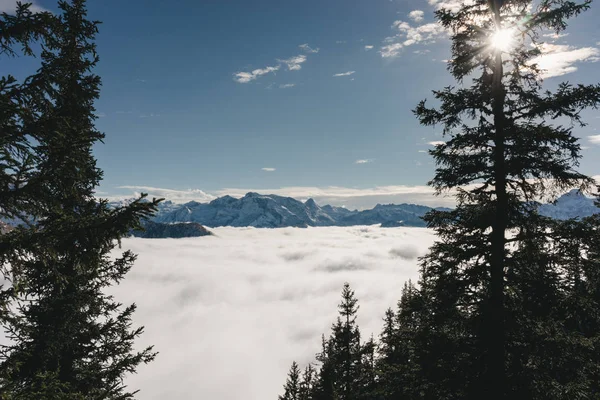 Vista da montanha Jenner, Berchtesgaden, Alemanha — Fotografia de Stock