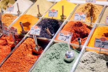 Istanbul'da Mısır Çarşısı baharat