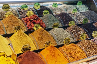Satılık istanbul'da Türk piyasalarında tipik baharat