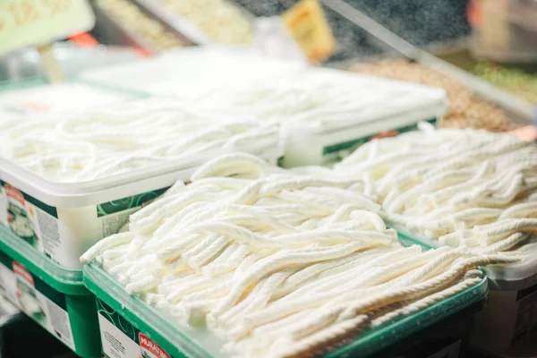 Rustik Türk Cecil peynir Angel saç peynir veya kılçıklı peynir