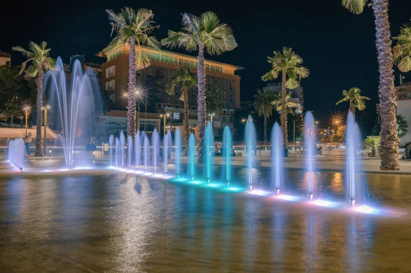 Albânia. Durres. A praça principal da cidade é a Ilíria — Fotografia de Stock