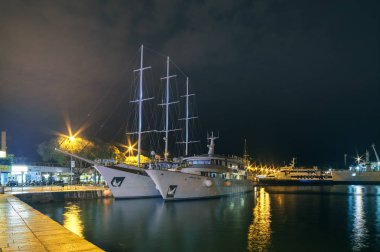 Split, Hırvatistan. Seaport resort City