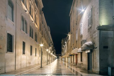 Hırvatistan. Split. Şehrin eski kesiminde.