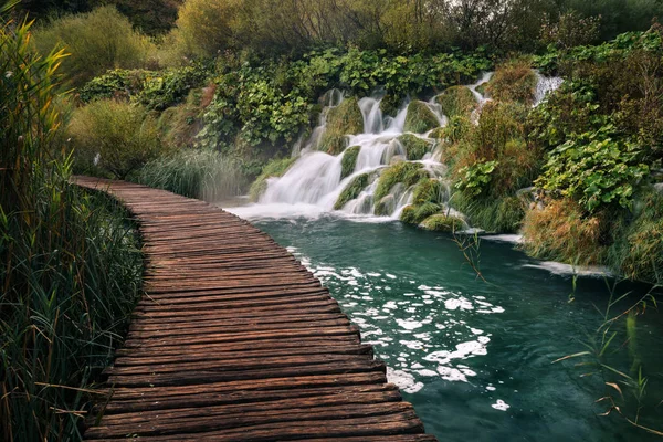 Laghi plitvice parco nazionale, croazia — Foto Stock