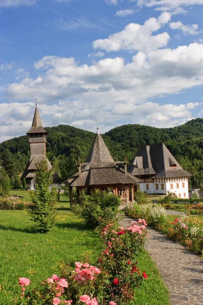 Monastère Barsana Une Des Principales Attractions Maramures Roumanie — Photo