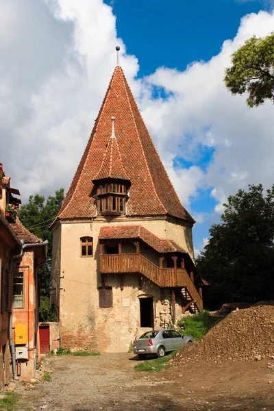 Torre Dos Sapateiros Sighisoara Roménia — Fotografia de Stock