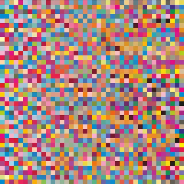 Mosaïque Fond Abstrait Avec Nombreuses Tuiles Colorées — Image vectorielle