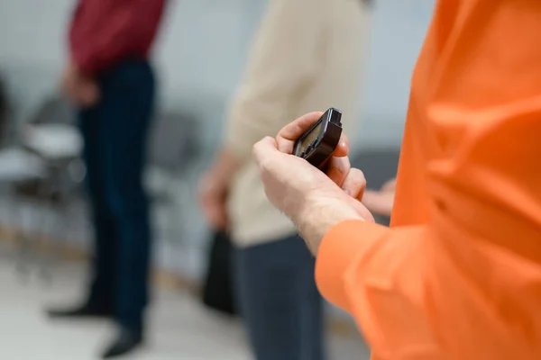 Personnes Présentes Séminaire Sur Les Négociations Formation Travail Équipe — Photo