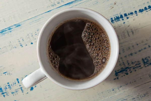 Свежий Черный Аромат Кофе — стоковое фото