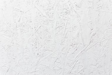 Beyaz ahşap bir tabağın arka planı.