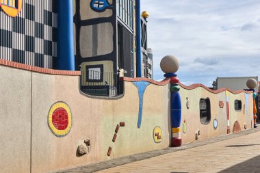 Viyana, Avusturya - 11 Mart 2020: Viyana şehir yakma fırını.