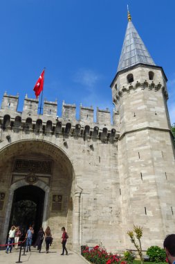 Selamlama Topkapı Sarayı, Istanbul, Türkiye'nin kapısı