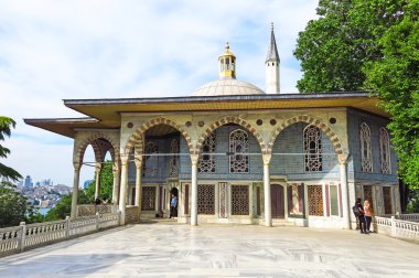 Baghdad Kiosk situated in the Topkapi Palace clipart