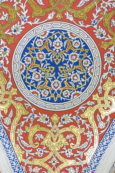 Bela decoração no Palácio Topkapi, Istambul, Turquia . — Fotografia de Stock
