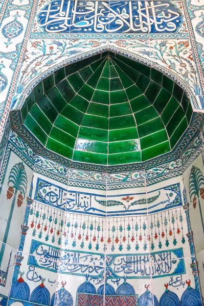 Mooie decoratie op het paleis Topkapi, Istanbul, Turkije. — Stockfoto