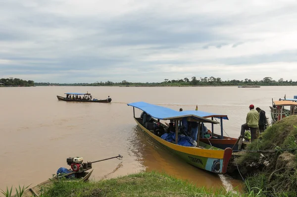 bir nehir orman çizme