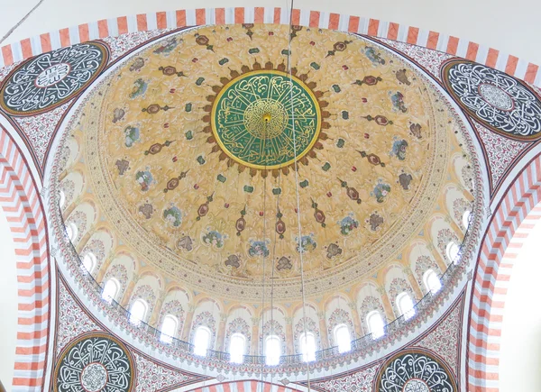 Dak van Suleymaniye Mosque (Suleymaniye Camisi) in Istanboel, Tur — Stockfoto