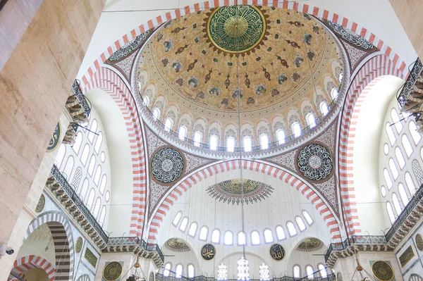 Suleymaniye moskén (Suleymaniye Camisi) i Istanbul, Turkiet — Stockfoto