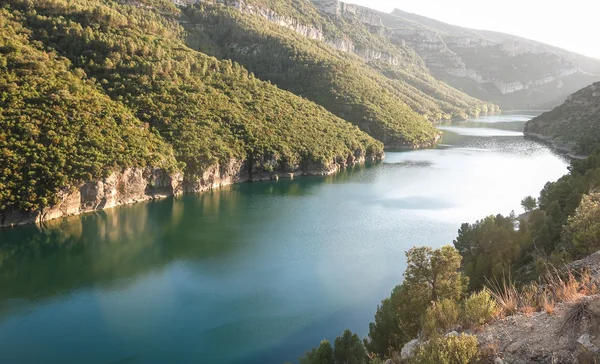 Marsh Camarasa, Katalonien provinsen, Spanien — Stockfoto