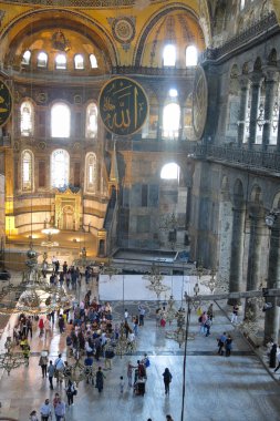 Ayasofya istanbul Türkiye'de sophia iç