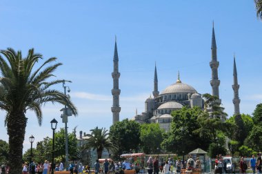 Mavi Cami, (Sultanahmet Camii), İstanbul, Türkiye.
