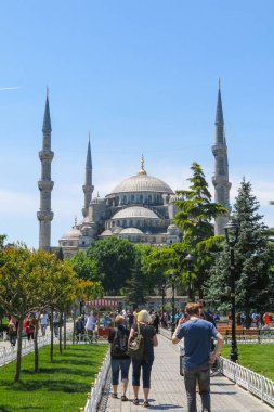 Mavi Cami, (Sultanahmet Camii), İstanbul, Türkiye.