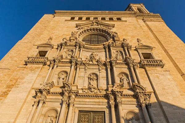 Catedral de Santa Maria em Gerona, Espanha — Fotografia de Stock