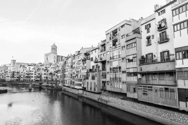 Gerona, Costa Brava, Katalonya, İspanya Panoraması.