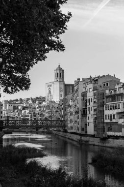 Gerona, Costa Brava, Katalonya, İspanya Panoraması.