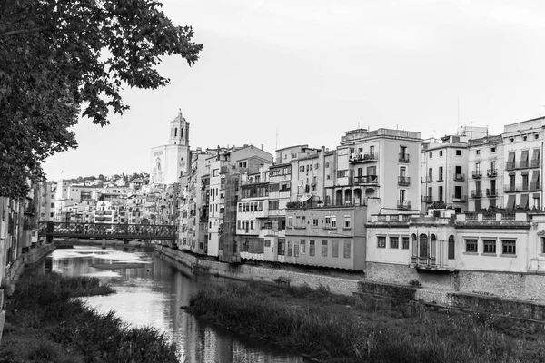 Πανόραμα της Girona, Κόστα Μπράβα, Καταλονία, Ισπανία. — Φωτογραφία Αρχείου