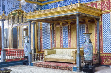 Harem in Topkapi palace, Istanbul, Turkey clipart